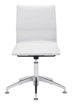 Zuo Modern Glider Conference Chair White 100378