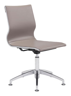 Zuo Modern Glider Conference Chair White 100378