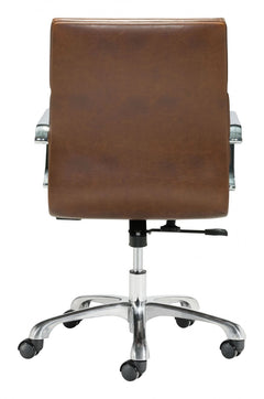 Zuo Modern Ithaca Office Chair Vintage Brown 100770