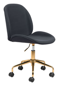 Zuo Modern Miles Office Chair Black 101755