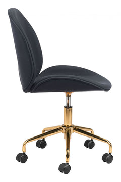 Zuo Modern Miles Office Chair Black 101755