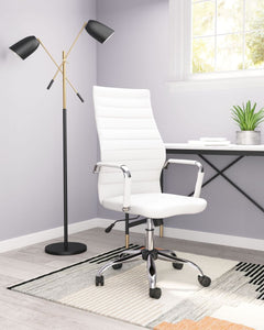 Zuo Modern Primero Office Chair Black | White