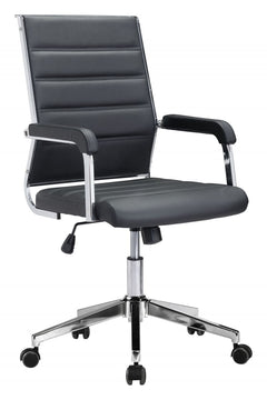 Zuo Modern Liderato Office Chair Black 101823