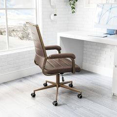 Zuo Modern Auction Office Chair Vintage Black | Espresso