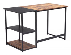 Zuo Modern Ukraine Desk Vintage Brown & Black 109281