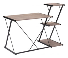 Zuo Modern Tunisia Desk Brown & Black 109282