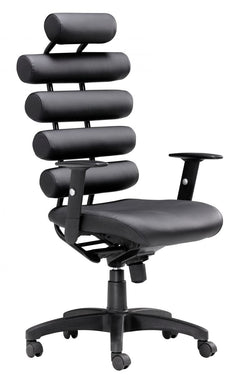 Zuo Modern Unico Office Chair Black | White