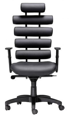 Zuo Modern Unico Office Chair Black | White