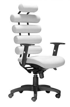 Zuo Modern Unico Office Chair Black | White