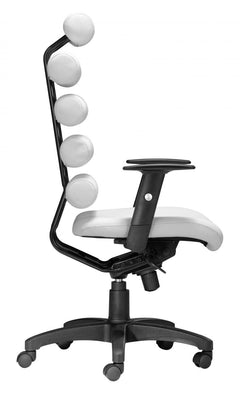 Zuo Modern Unico Office Chair Black | White