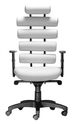 Zuo Modern Unico Office Chair Black | White