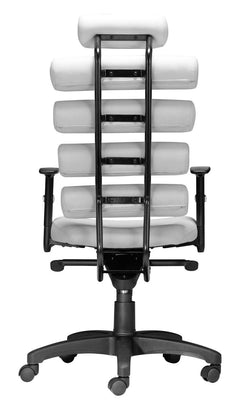 Zuo Modern Unico Office Chair Black | White