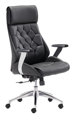 Zuo Modern Boutique Office Chair Black | White