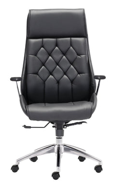 Zuo Modern Boutique Office Chair Black | White