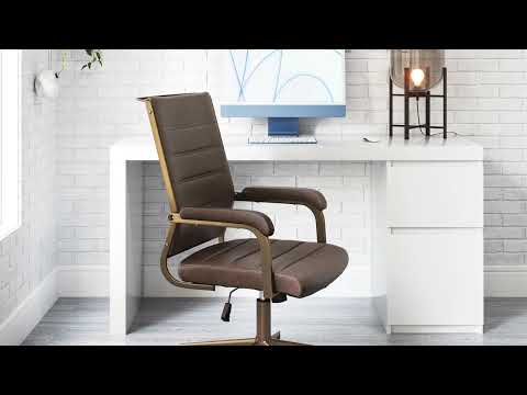 Zuo Modern Auction Office Chair Vintage Black | Espresso